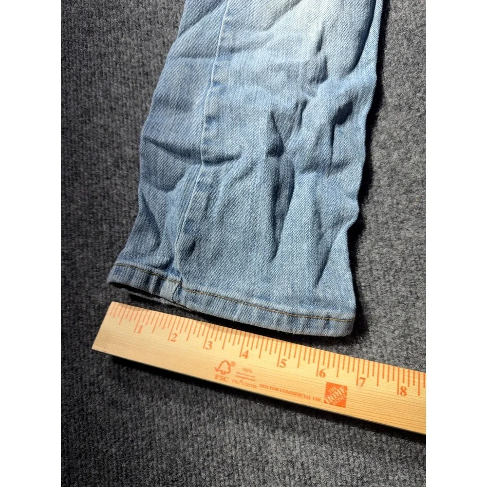 Cat & Jack Boys Size 7 Regular Light Wash Stretch Denim Jeans Adjustable Waist